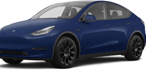 TESLA MODEL Y 2021 5YJYGDEE8MF195721 image